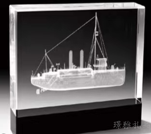 潜艇水晶摆件