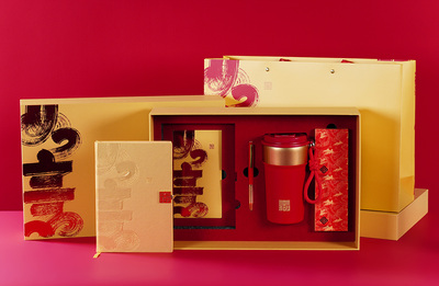 【新年礼品】新年如意·保温杯本扑克组
