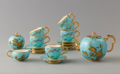 夫人瓷17头咖啡具