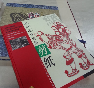 四川民宿大剪纸