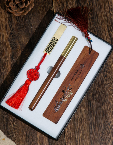 古典书签三件套